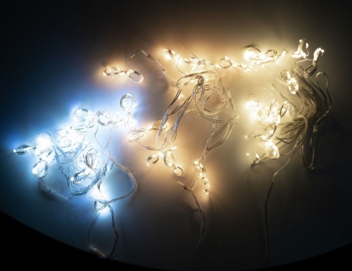 Световой занавес "Роса", мини LED-огни, SNOWHOUSE фото 5