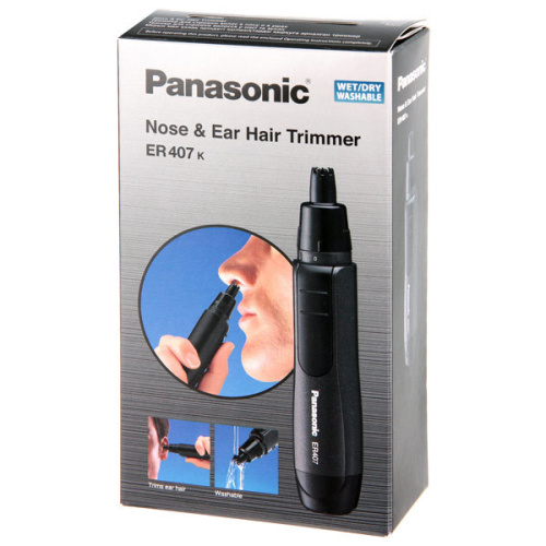 Триммер Panasonic для носа и ушей ER-407, (от 1 батарейки AA) фото 3