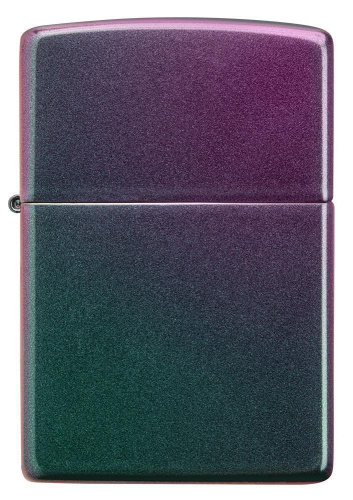 Зажигалка Zippo Classic с покрытием Iridescent, латунь/сталь, фиолетовая, матовая