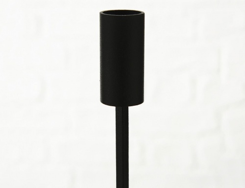 Подсвечники под одну свечу "Файо", металлические, чёрные, 20-32 см (3 шт.), Boltze фото 2