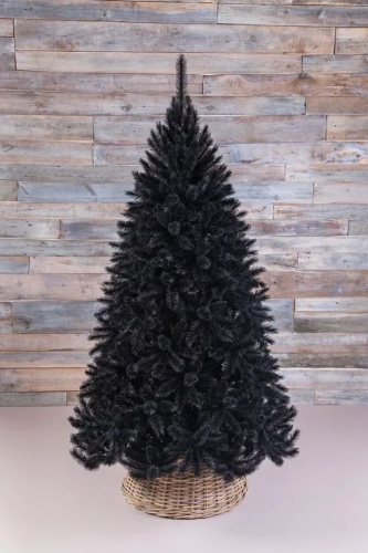 Искусственная чёрная ель "Пихта прелестная", хвоя леска, Triumph Tree фото 3