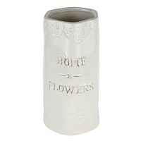 Ваза "Home & flowers" L9*W9*H19 см