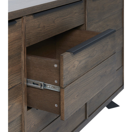 Комод unique furniture, arno, 3 секции, 169,8х45х85 см фото 7