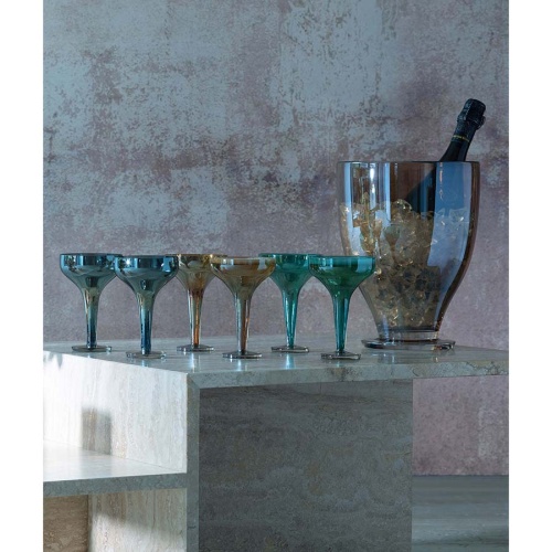 Набор креманок для шампанского signature, epoque, 150 мл, сапфир, 2 шт. фото 6
