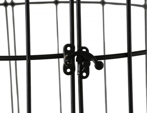 Декоративная птичья клетка "Элли", металл, чёрная, 44х21 см, Boltze фото 2