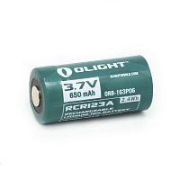 Аккумулятор Olight 16340 3,7 В 650 mAh (+USB порт зарядки)