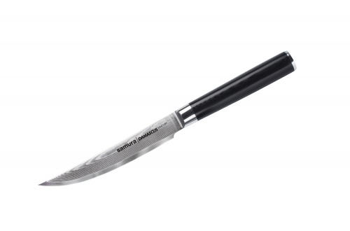 Нож Samura для стейка Damascus, 12 см, G-10, дамаск 67 слоев