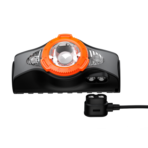 Фонарь светодиодный налобный LED Lenser MH11, черно-оранжевый, 1000 лм, аккумулятор фото 6