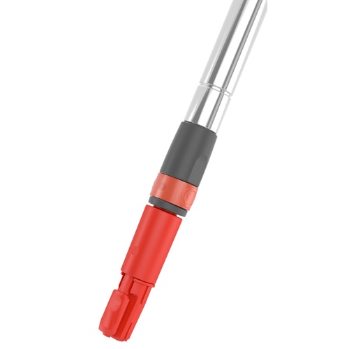 Ручка для швабры телескопическая 160 см с гибкой штангой 40 см фото 10