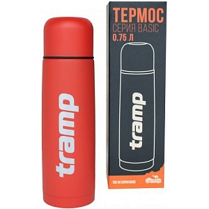 Термос Tramp 0,75 л красный TRC-112