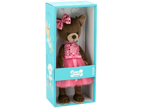 Мягкая игрушка LUCKY KIKI: "Малиновый блеск", 25 см, ORANGE TOYS фото 2