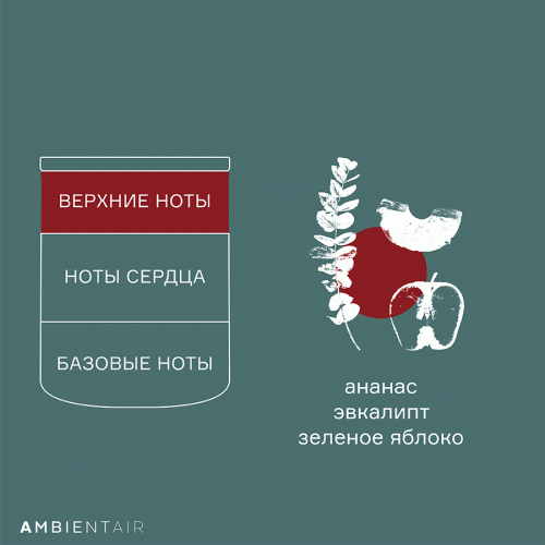 Свеча ароматическая gifting, Корица и яблоко, 40 ч фото 4