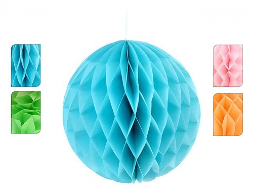 Набор подвесных бумажных шаров, разные цвета, Koopman International