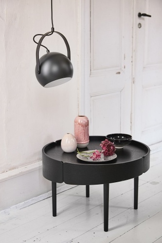 Лампа потолочная ball с подвесом, 24хD19 см, черная матовая фото 2