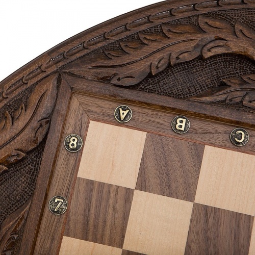 Стол ломберный шахматный "Круг Света", Haleyan фото 2