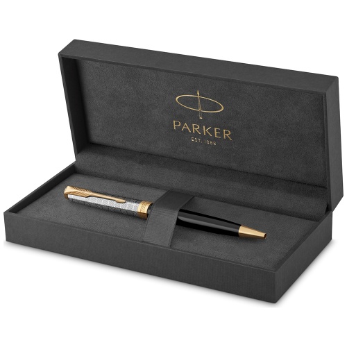 Parker Sonnet Premium K537 - Metal GT, шариковая ручка, M фото 3