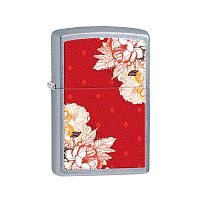 Зажигалка ZIPPO Classic с покрытием Street Chrome™, латунь/сталь, серебристая, матовая, 36x12x56 мм, 28849