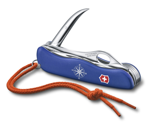 Нож Victorinox Skipper Pro, 111 мм, 12 функций, синий фото 2