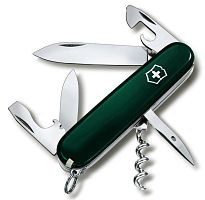 Нож Victorinox Spartan, 91 мм, 12 функций, темно-зеленый