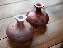 Декоративная вазочка "Фьёула", стекло, 14х12 см, Kaemingk