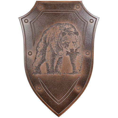 Деревянный щит для шампуров "Медведь" с шампурами "Большие звери" фото 4