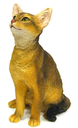 Фигурка декоративная кошки Абиссинец 5,5*9 см 