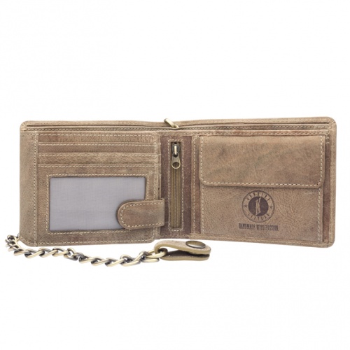 Бумажник Klondike Happy Eagle, коричневый, 12,5x10 см фото 4