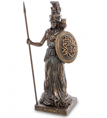 WS-1008 Статуэтка "Афина - Богиня мудрости и справедливой войны" фото 2