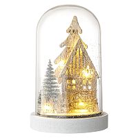 Декор новогодний с подсветкой snowy town из коллекции new year essential