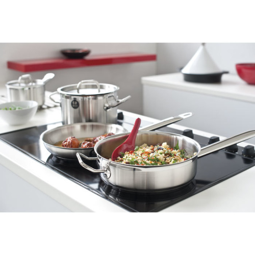 Суповая кастрюля BEKA GRANDE TABLE 75 л (24 см) с матовой полировкой с полированной окантовкой, из нержавеющей стали, серого цвета фото 2