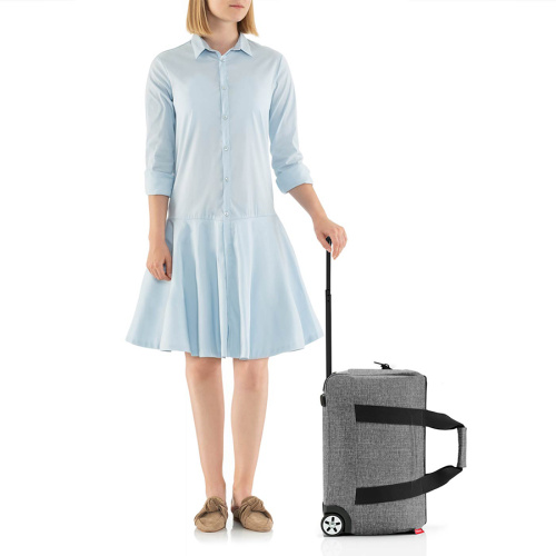 Сумка на колесиках allrounder trolley twist silver фото 4