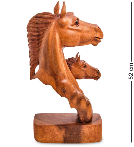 17-085 Статуэтка «Голова лошади» (суар, о.Бали) фото 3