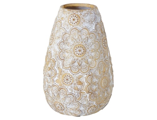 Декоративная ваза КАЛАЙДО, полистоун, 22 см, Boltze фото 3