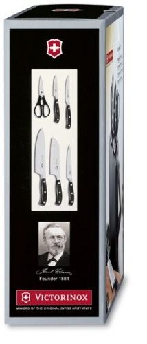 Набор Victorinox кухонный, 6 предметов, в подставке фото 3