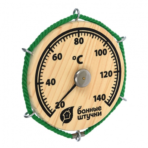 Термометр для бани и сауны Банные Штучки Штурвал 18054 фото 2