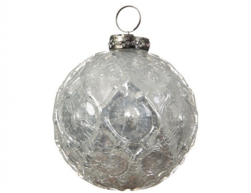 Ёлочный шар "Магдалена", стекло, 10 см, Kaemingk