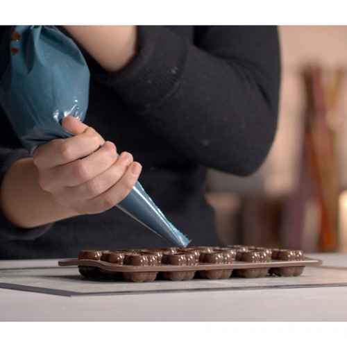 Форма для приготовления конфет choco game 11 х 21 см силиконовая фото 6
