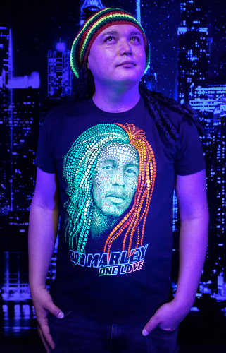 Мужская футболка"BOB MARLEY" фото 4