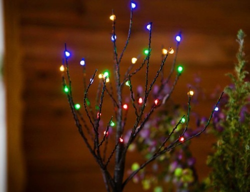 Светящееся деревце "Обитель светлячков", LED-огни, батарейки, Koopman International фото 2