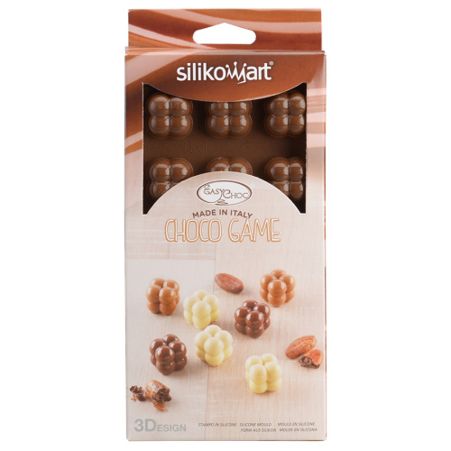 Форма для приготовления конфет choco game 11 х 21 см силиконовая фото 13
