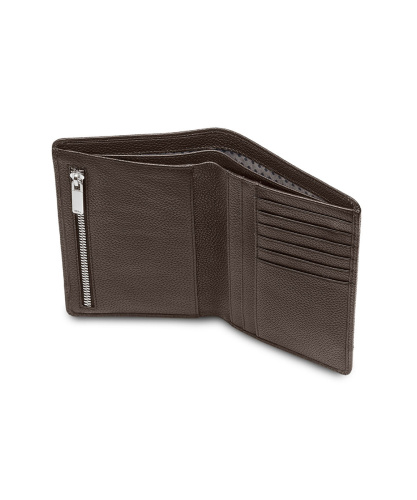 Портмоне Moleskine Classic Match Leather, коричневый, 13,2x3,6x16,9 см фото 3