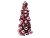Настольная ёлка БРЫЗГИ ШАМПАНСКОГО, розовая, 33 см, Koopman International