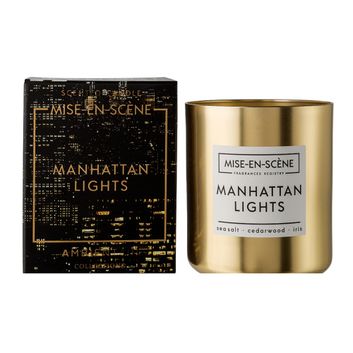 Свеча ароматическая mise en scene, manhattan lights, 50 ч