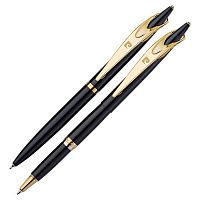 Набор подарочный Pierre Cardin Pen&Pen - Lacquered Black GT, шариковая ручка + ручка-роллер, M