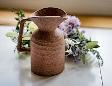 Декоративная ваза-кувшин "Ля крюш", керамическая, 15.7 см, Kaemingk