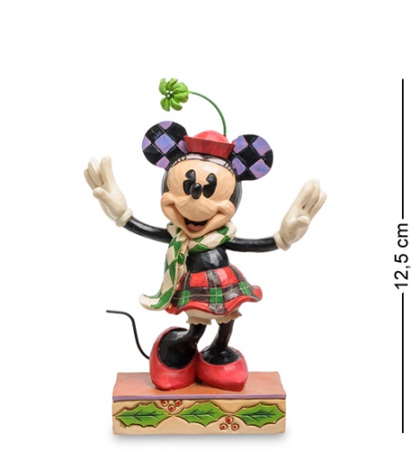 Disney-4051967 Фигурка "Веселая Минни Маус (С Рождеством!)"
