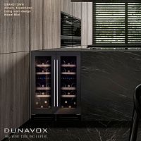 Винный шкаф Dunavox DX-17.58/DP