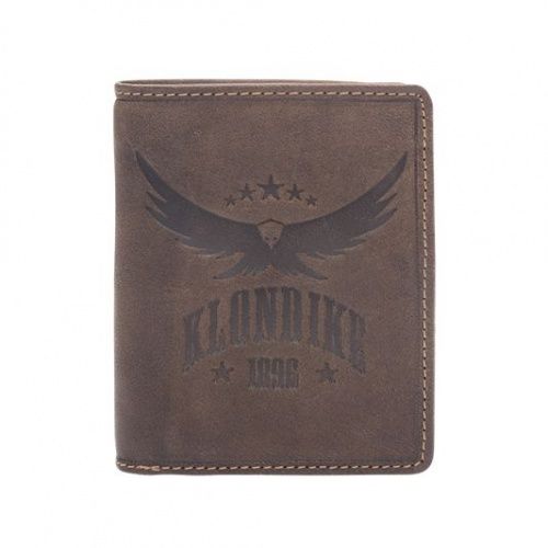 Бумажник Klondike Don, коричневый, 9,5x12 см фото 2