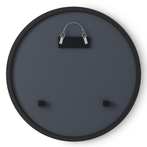 Зеркало hub, D45 см, черное фото 4