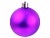 Пластиковый шар матовый, цвет: фиолетовый, 200 мм, Ели PENERI